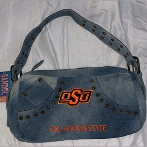 OSU (Oklahoma State University) Denim Purse